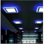 24W 2 Colour Square Surfacemount LED Panel White/Blue